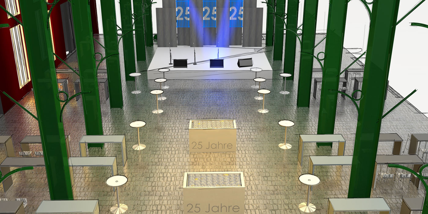 ZELFMADE Veranstaltungen | Eventagentur | Veranstaltungsagentur | Hintergrundbild: Firmenjubiläum